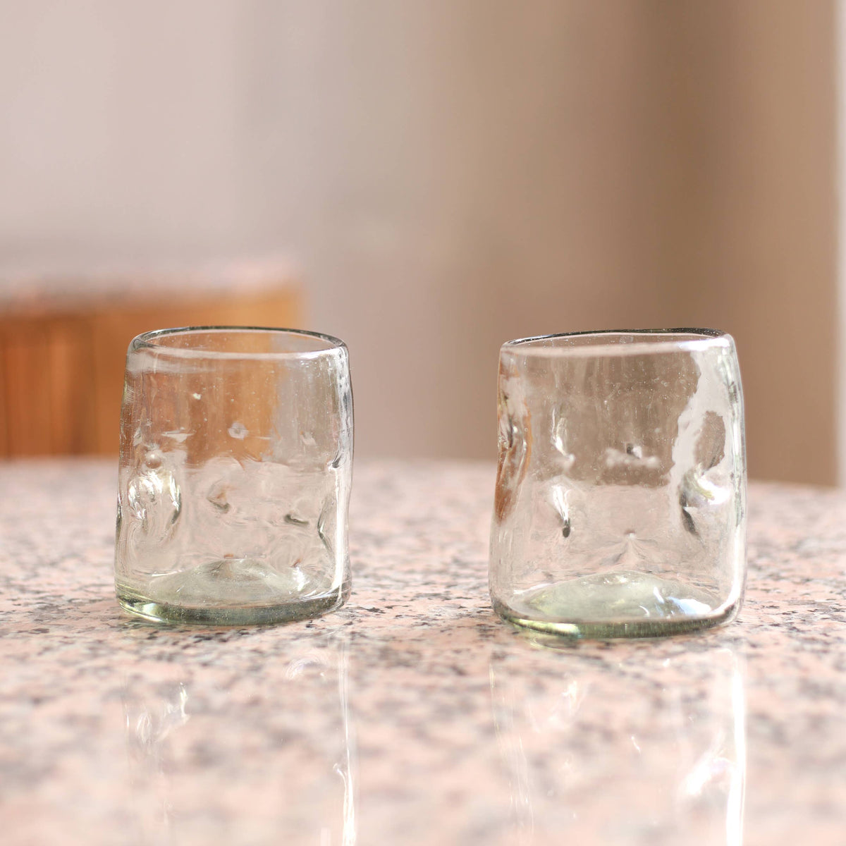 Hand Blown Wine or Cocktail Glass Tumbler - Guadalajara