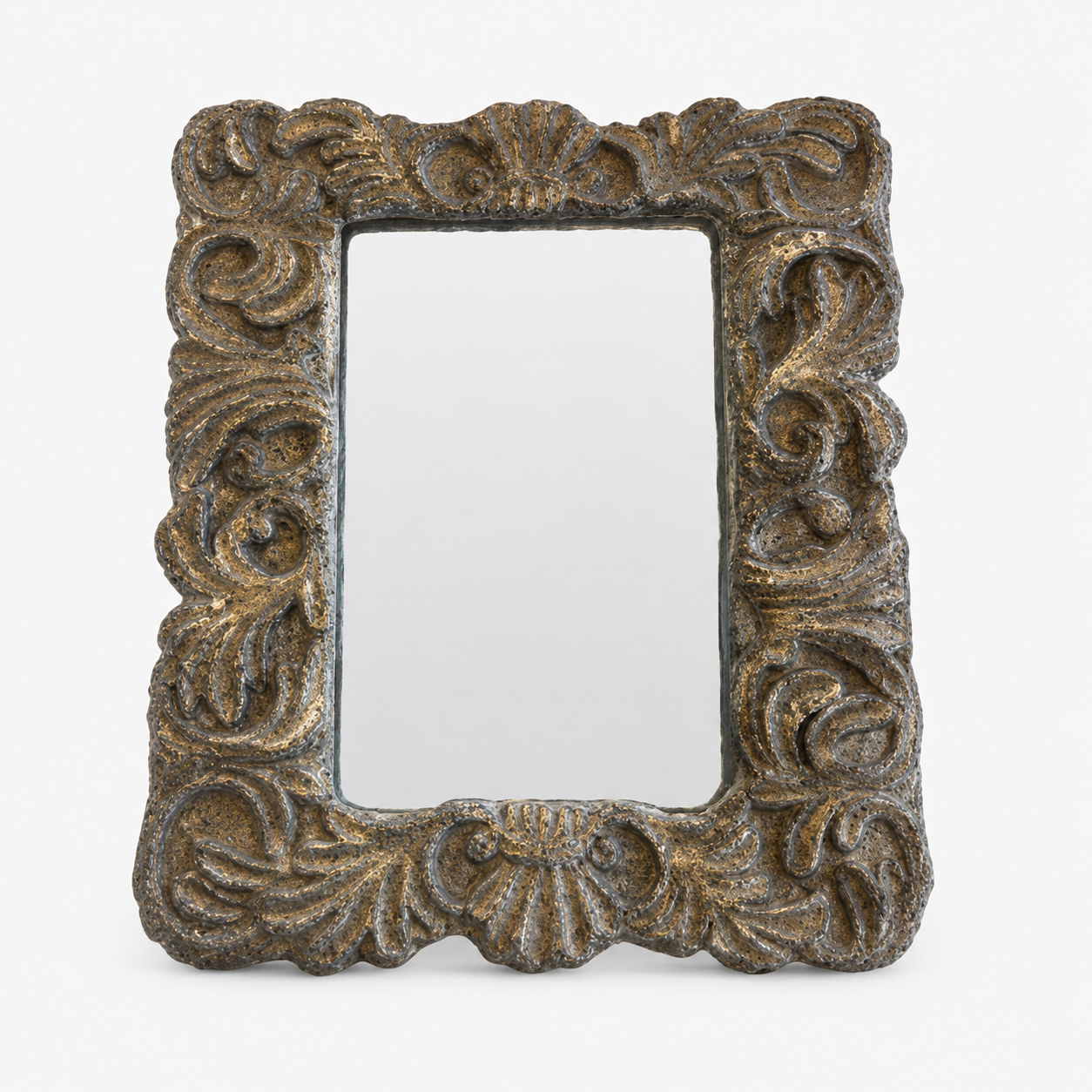 Rectangle Stone Mirror