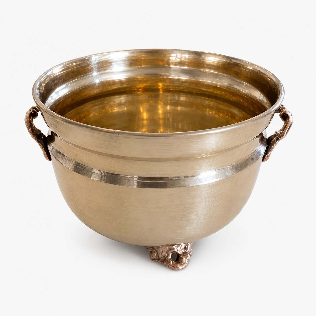 Small Brass Bowl w/ Handles
