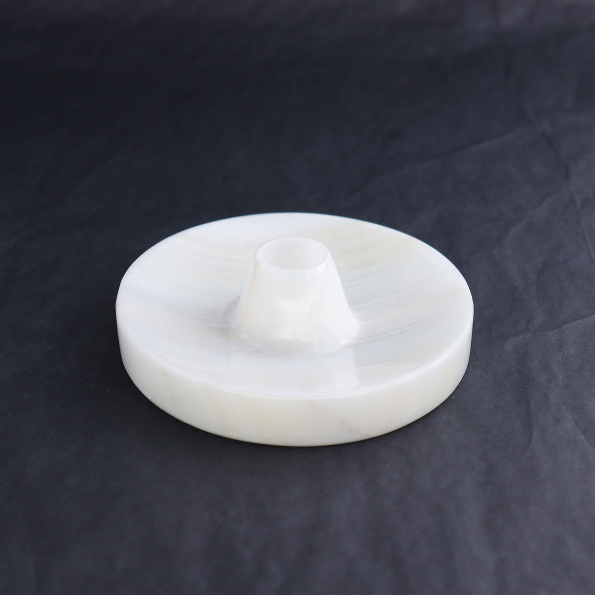 White Onyx Palo Santo and Incense Holder