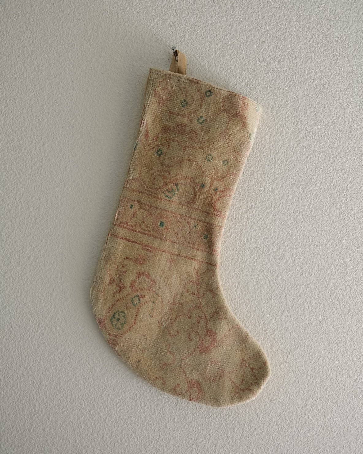 Holiday Vintage Stocking no. 40