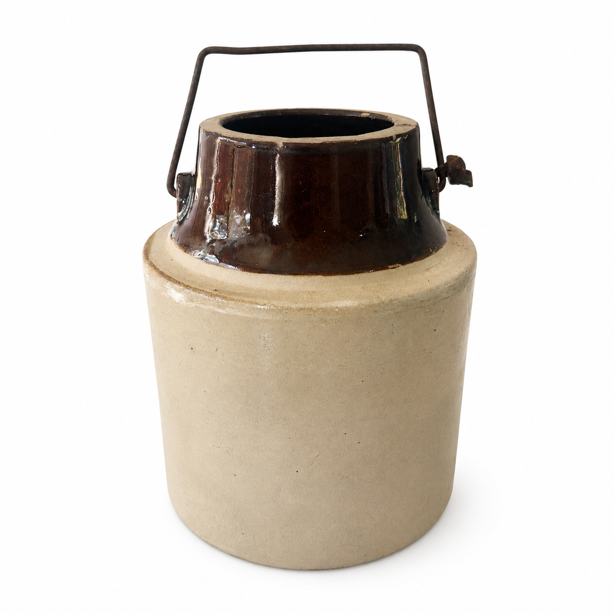 Antique Stoneware Canning Crock