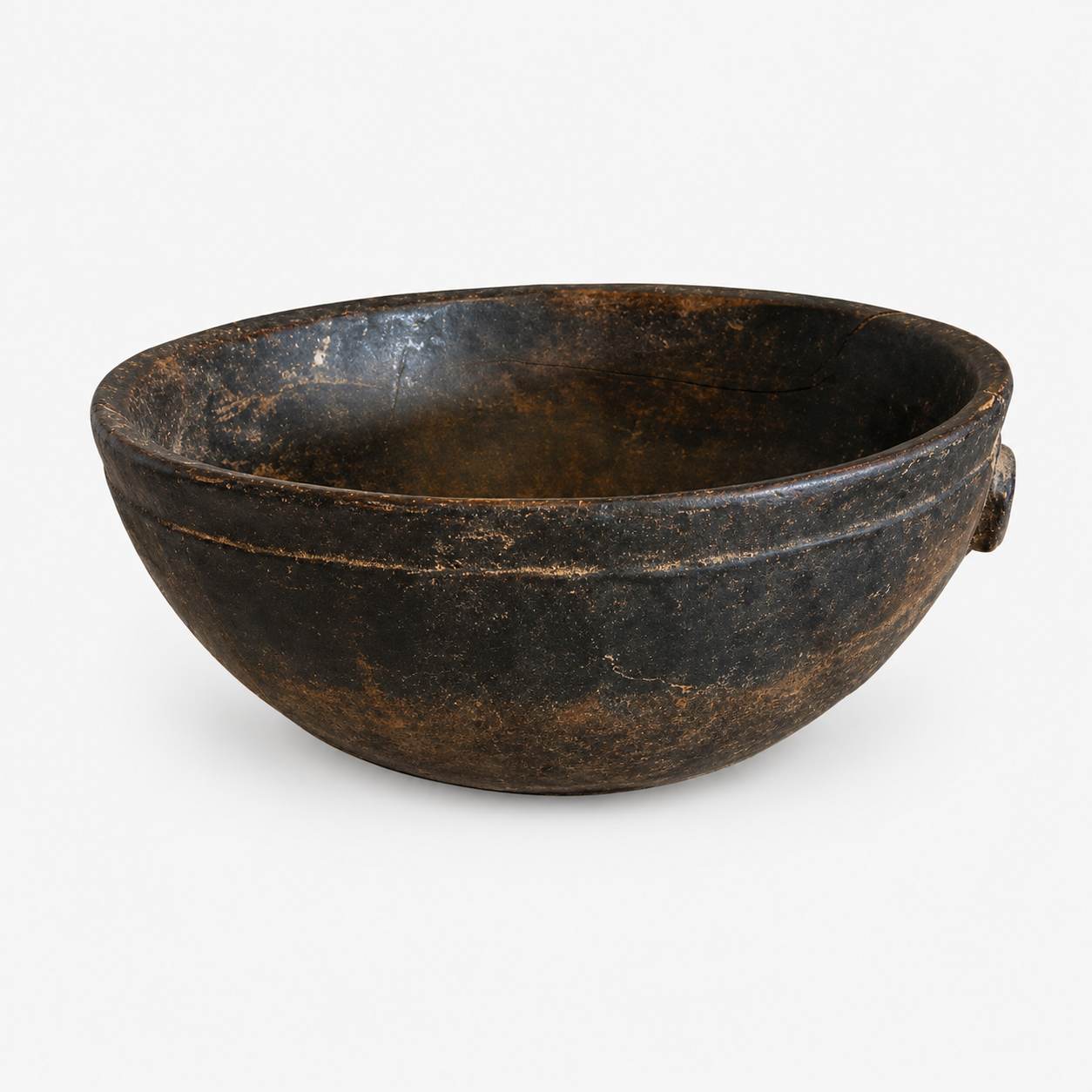 Large African Wooden Bowl