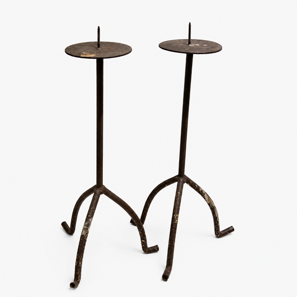 Iron Candle Holder