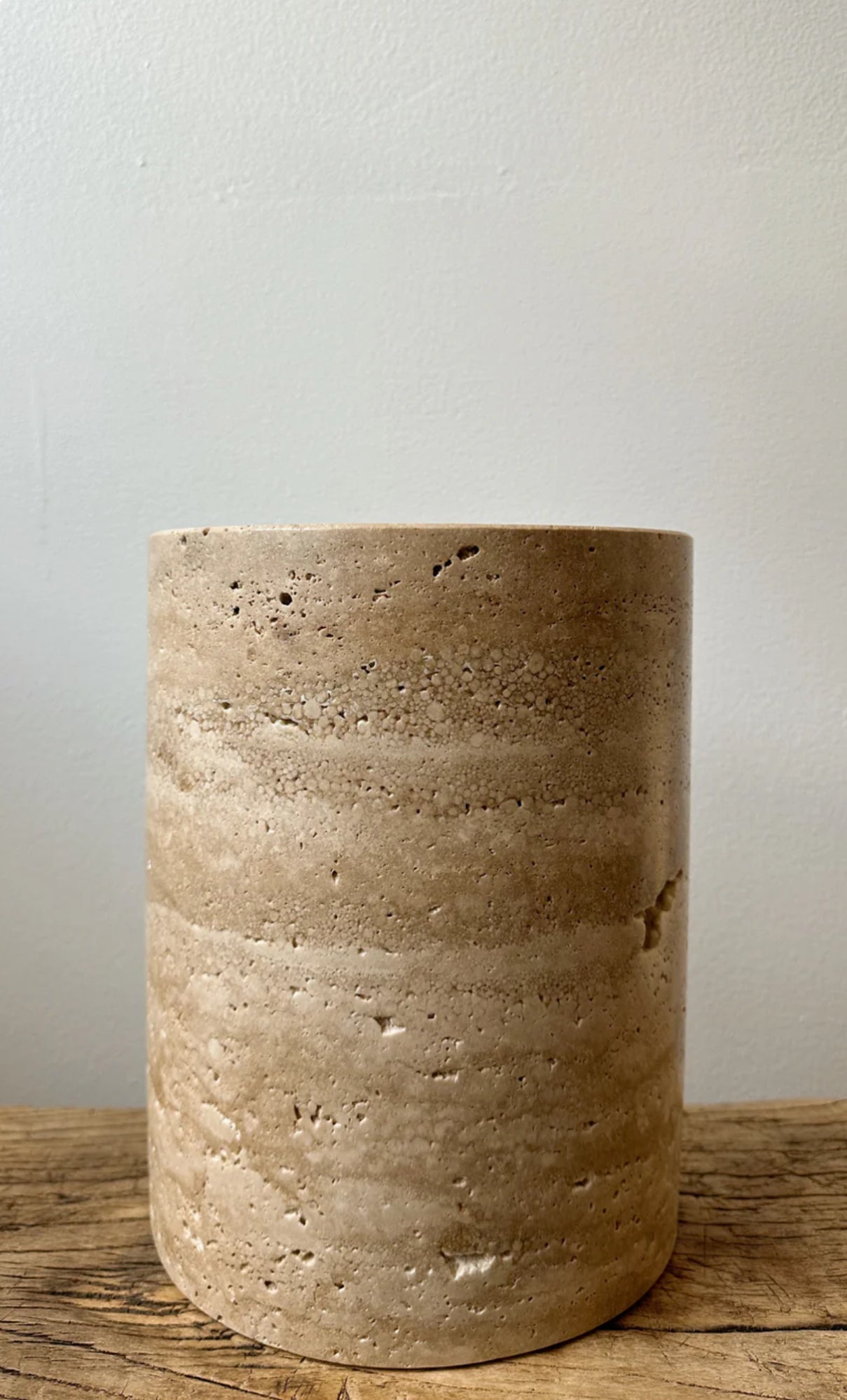 Travertine Sconce