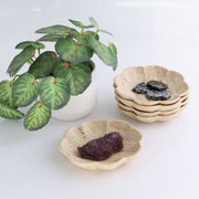 Travertine Scalloped Dish