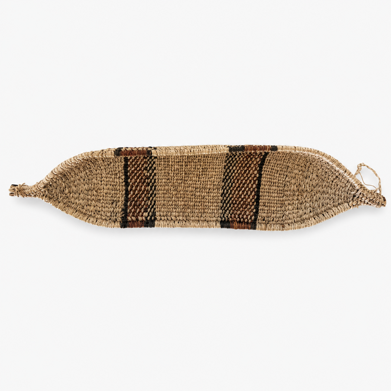Long Woven African Basket