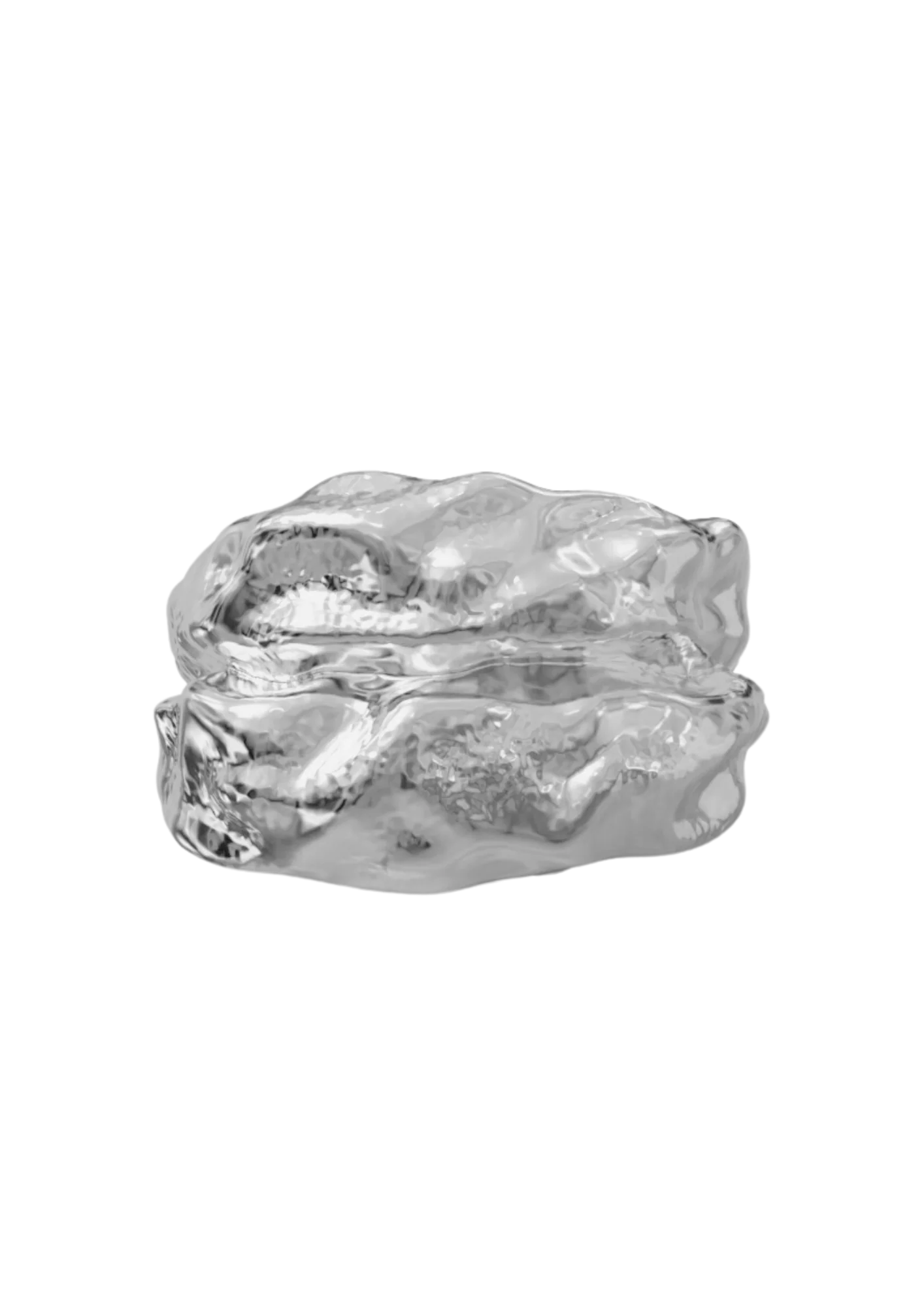 Mallorca Lip Balm Ring Silver