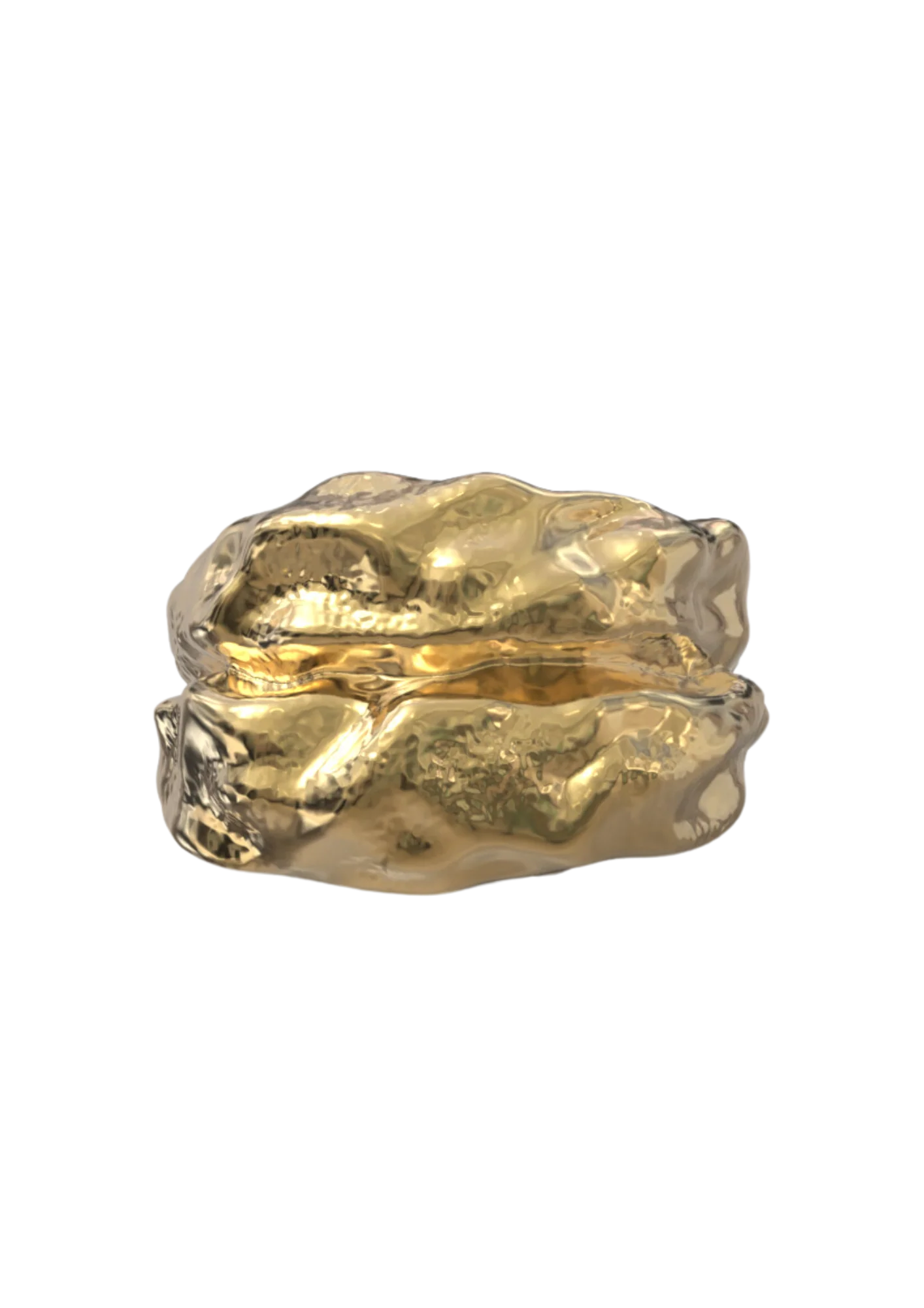 Mallorca Lip Balm Ring Gold