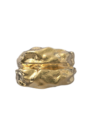 Mallorca Lip Balm Ring Gold