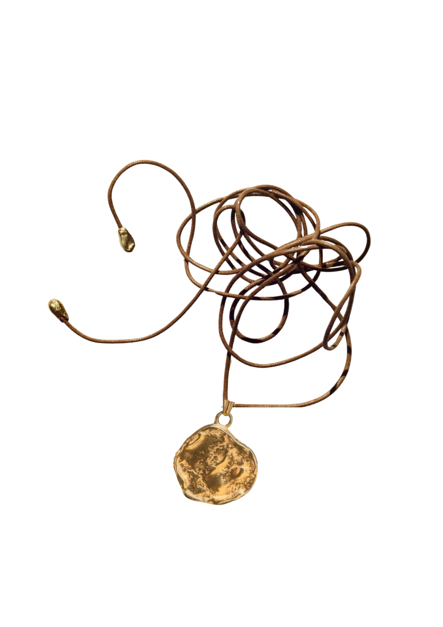 Solana Locket Necklace Gold