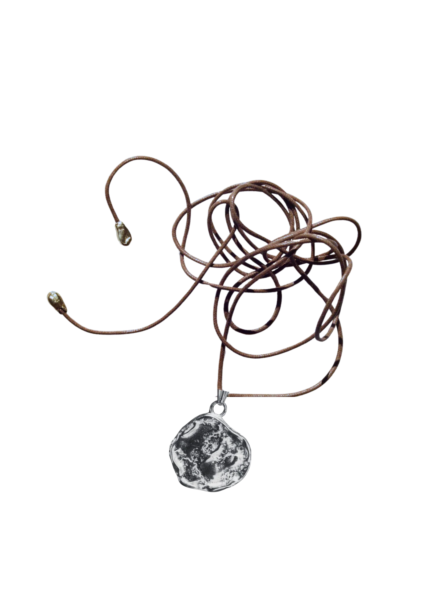 Solana Locket Necklace Silver