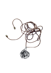 Solana Locket Necklace Silver