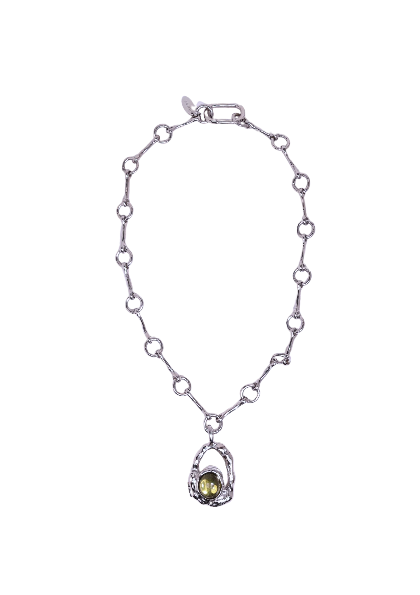 Costa Brava Locket Necklace Silver