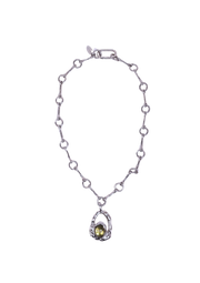 Costa Brava Locket Necklace Silver