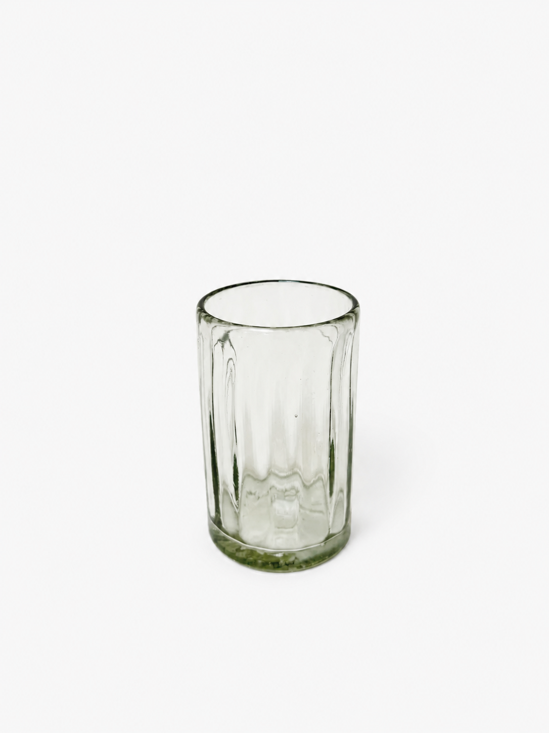 Handblown Fluted Juice Glass