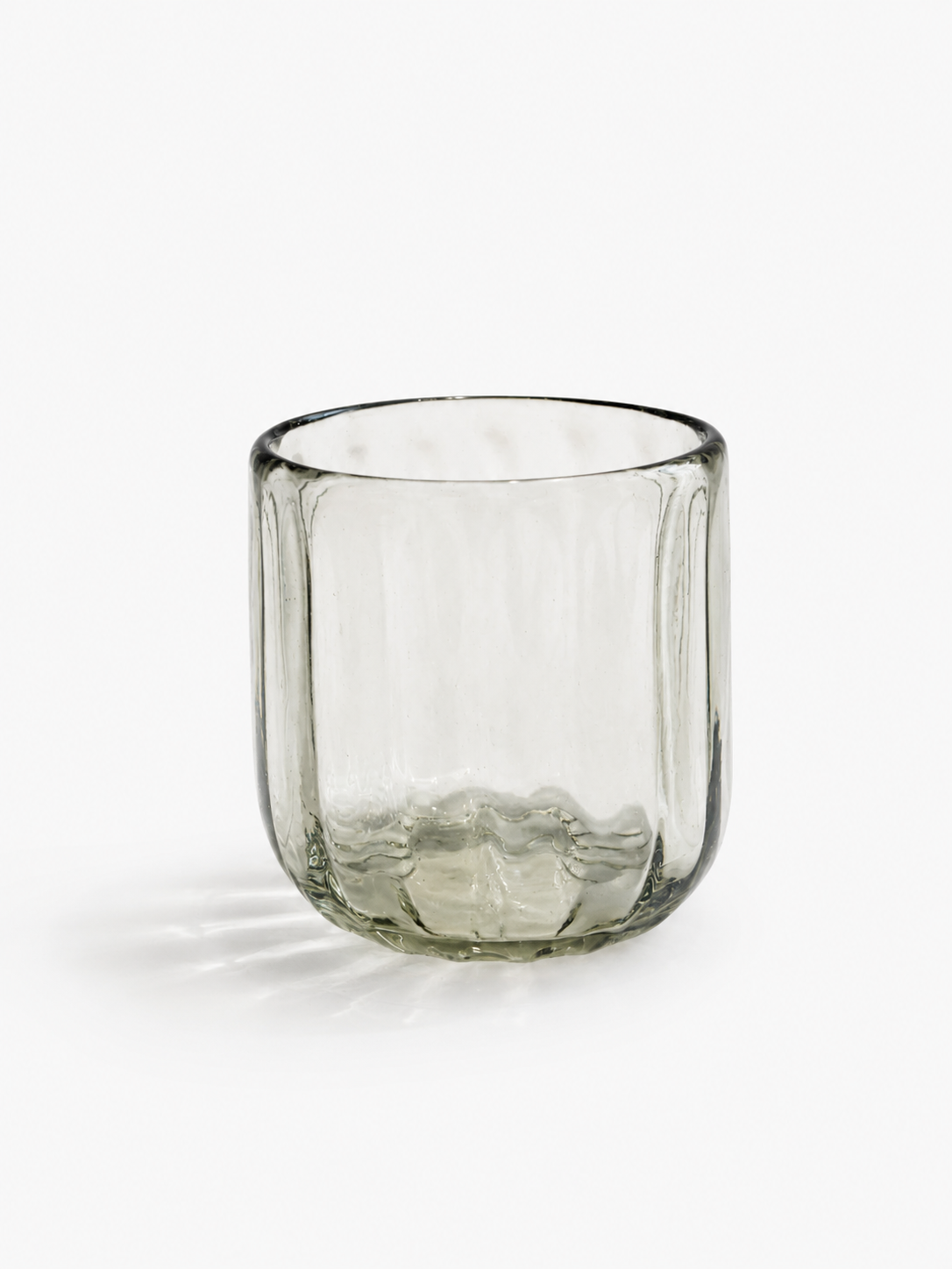 Handblown Fluted Tumbler