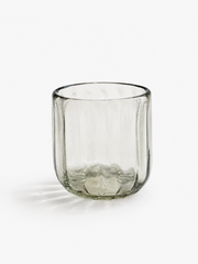 Handblown Fluted Tumbler