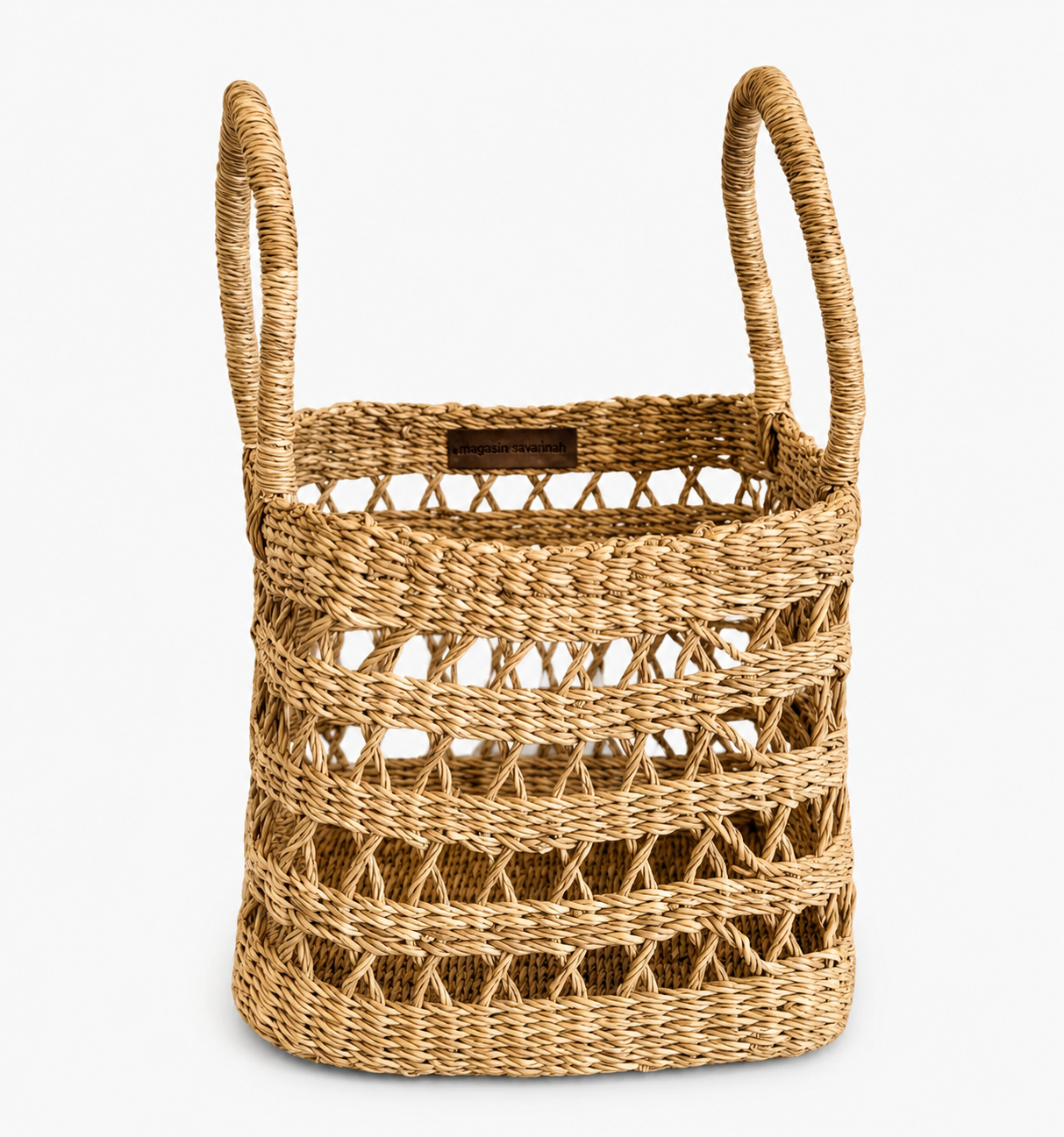 Handmade Square Storage Basket Small