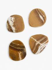 Chocolate Onyx Coaster Set