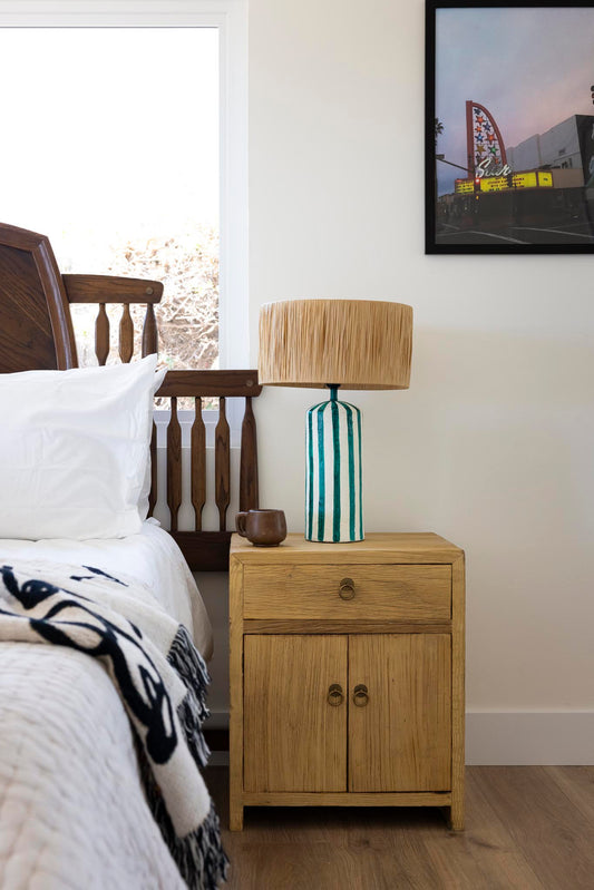 Vintage Elm Nightstand