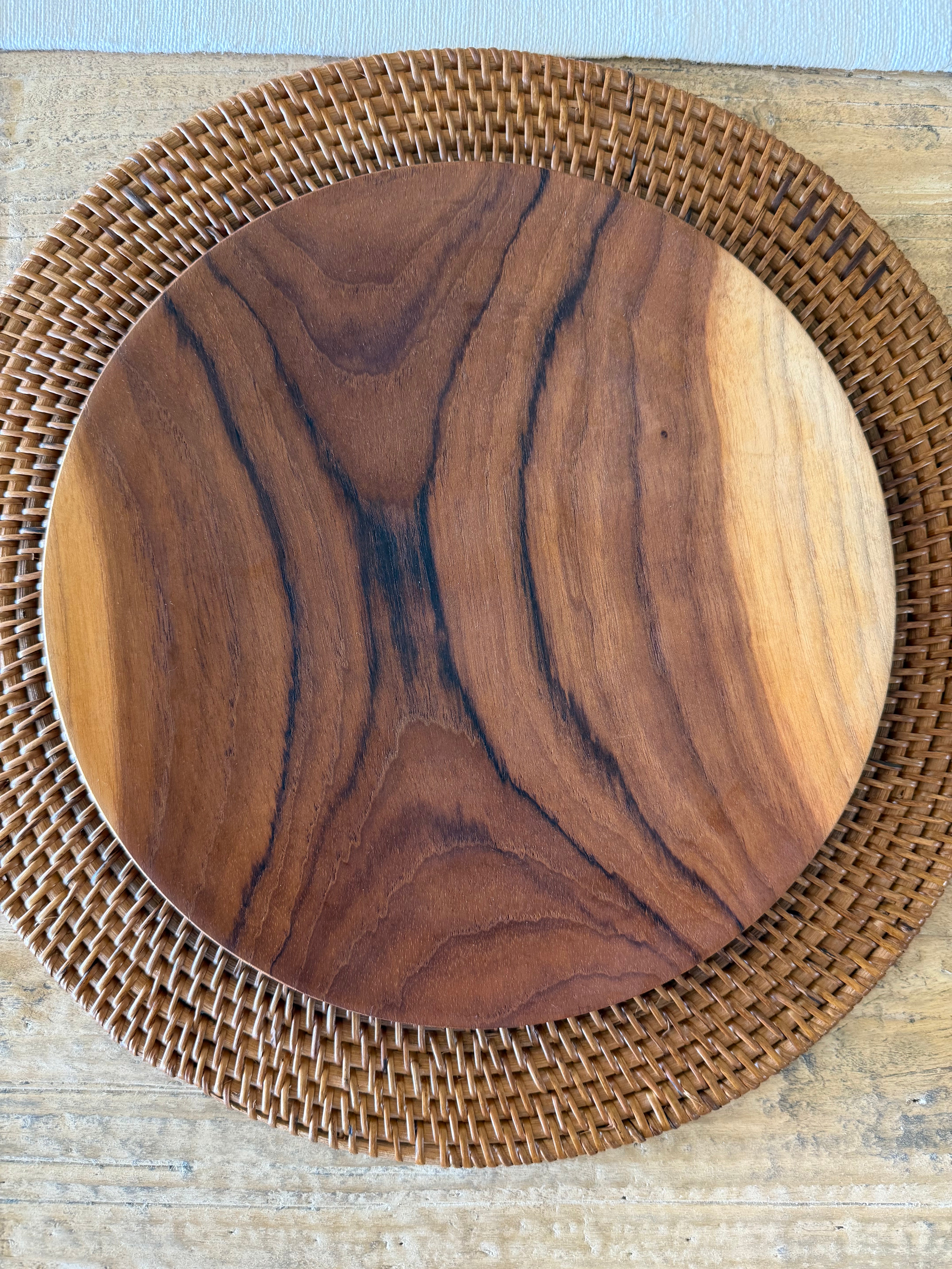 Teak Plate