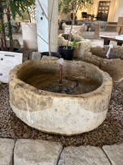 Limestone Fountain