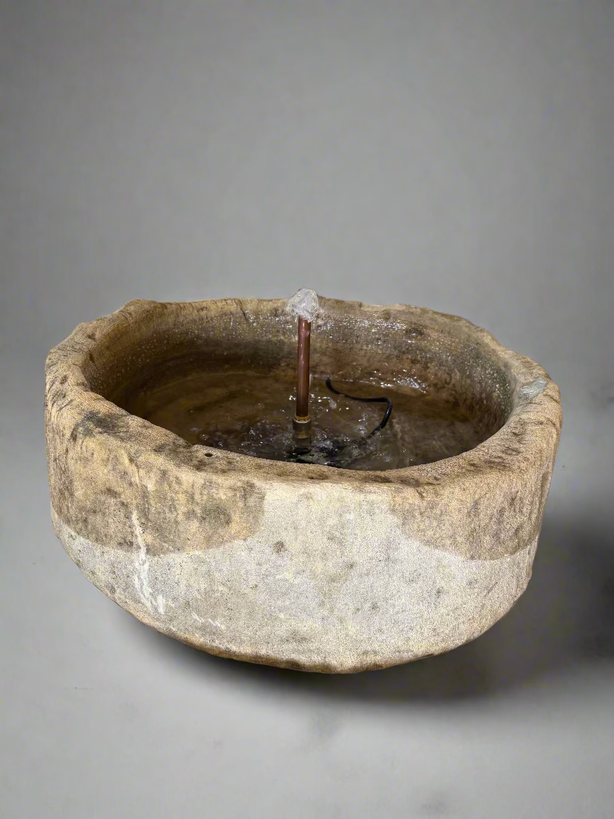 Limestone Fountain