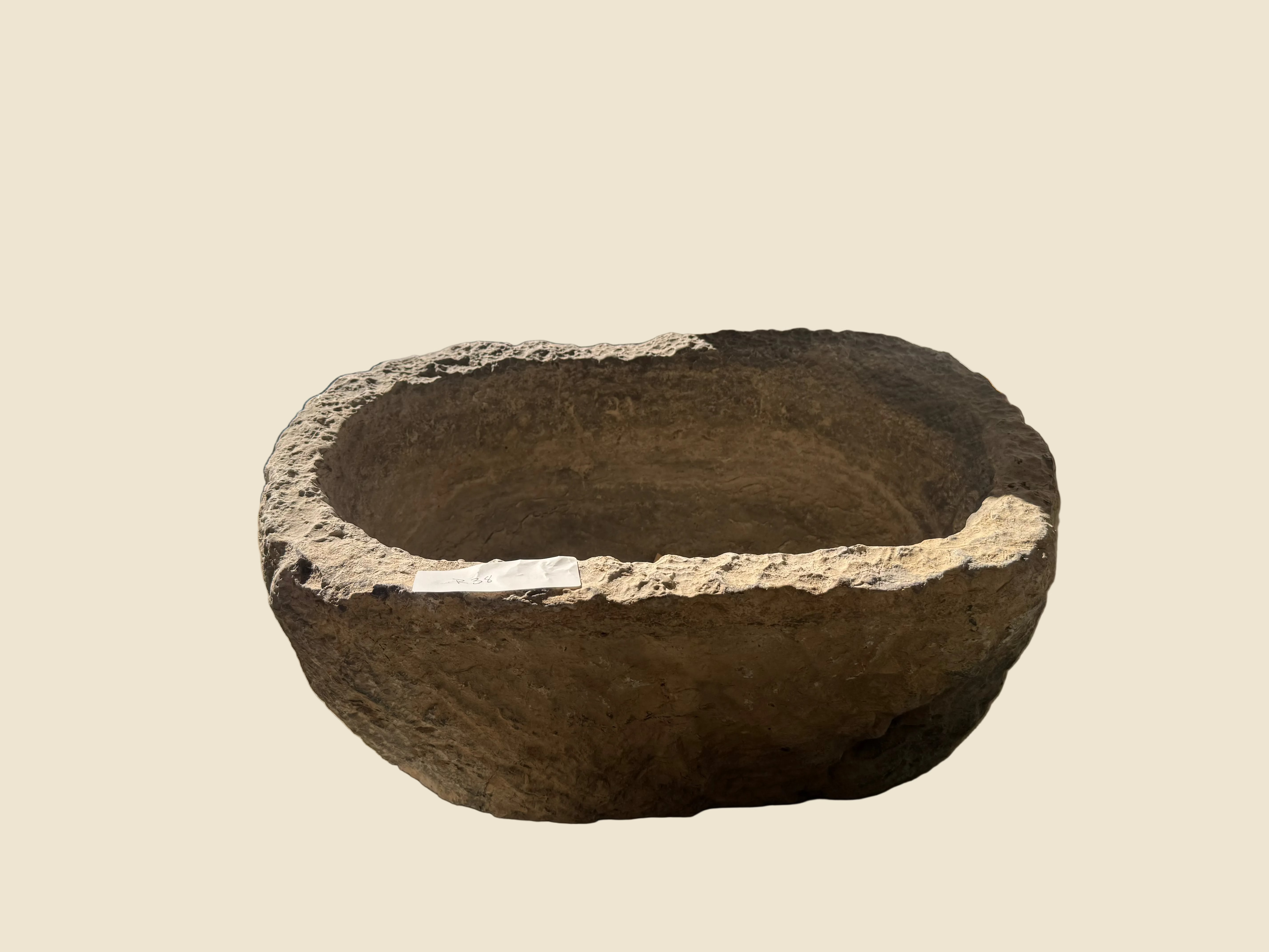 Mini Limestone Trough - Oval