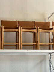 Leather Safari Counter Stool