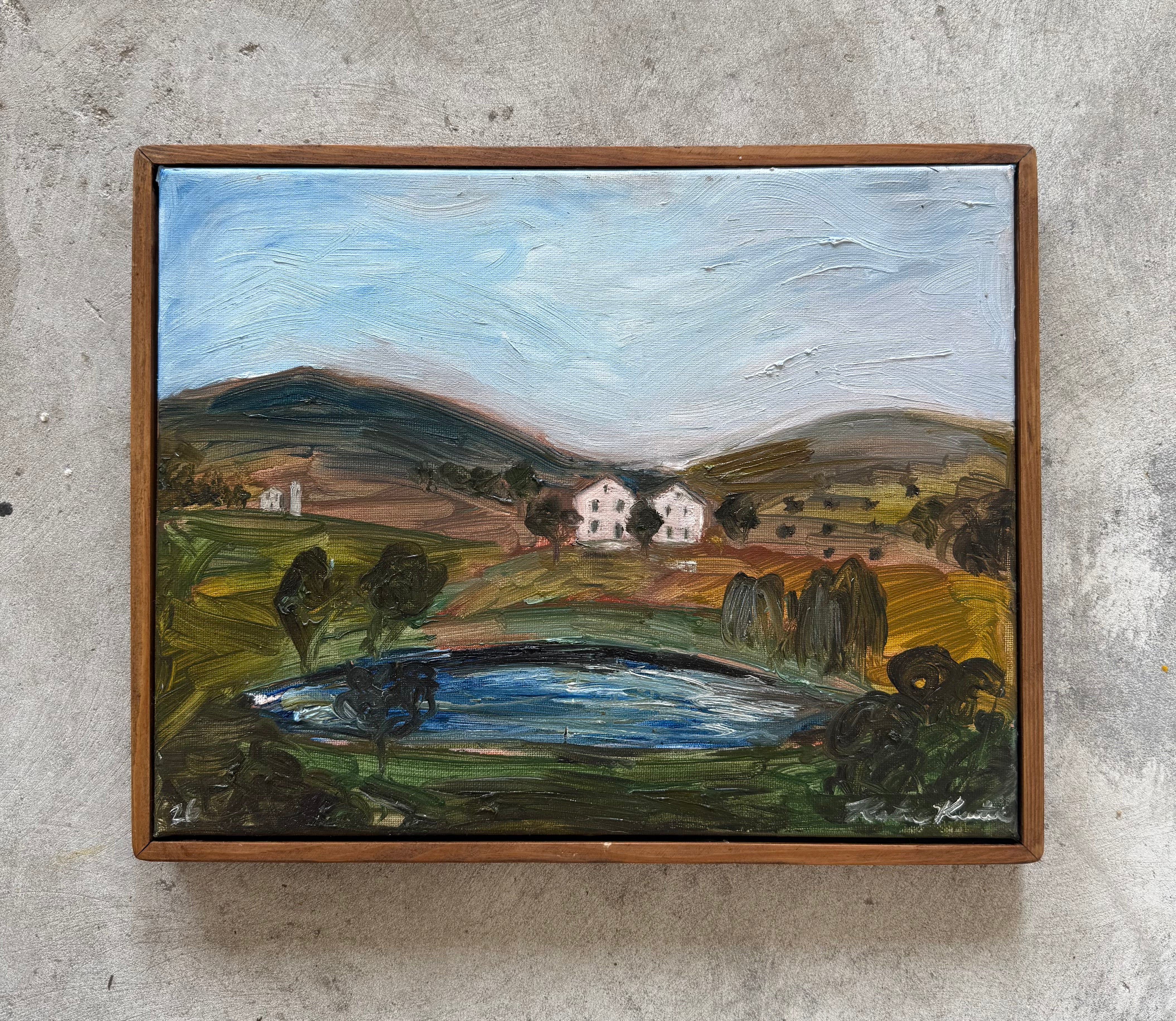 Country Houses on the Pond