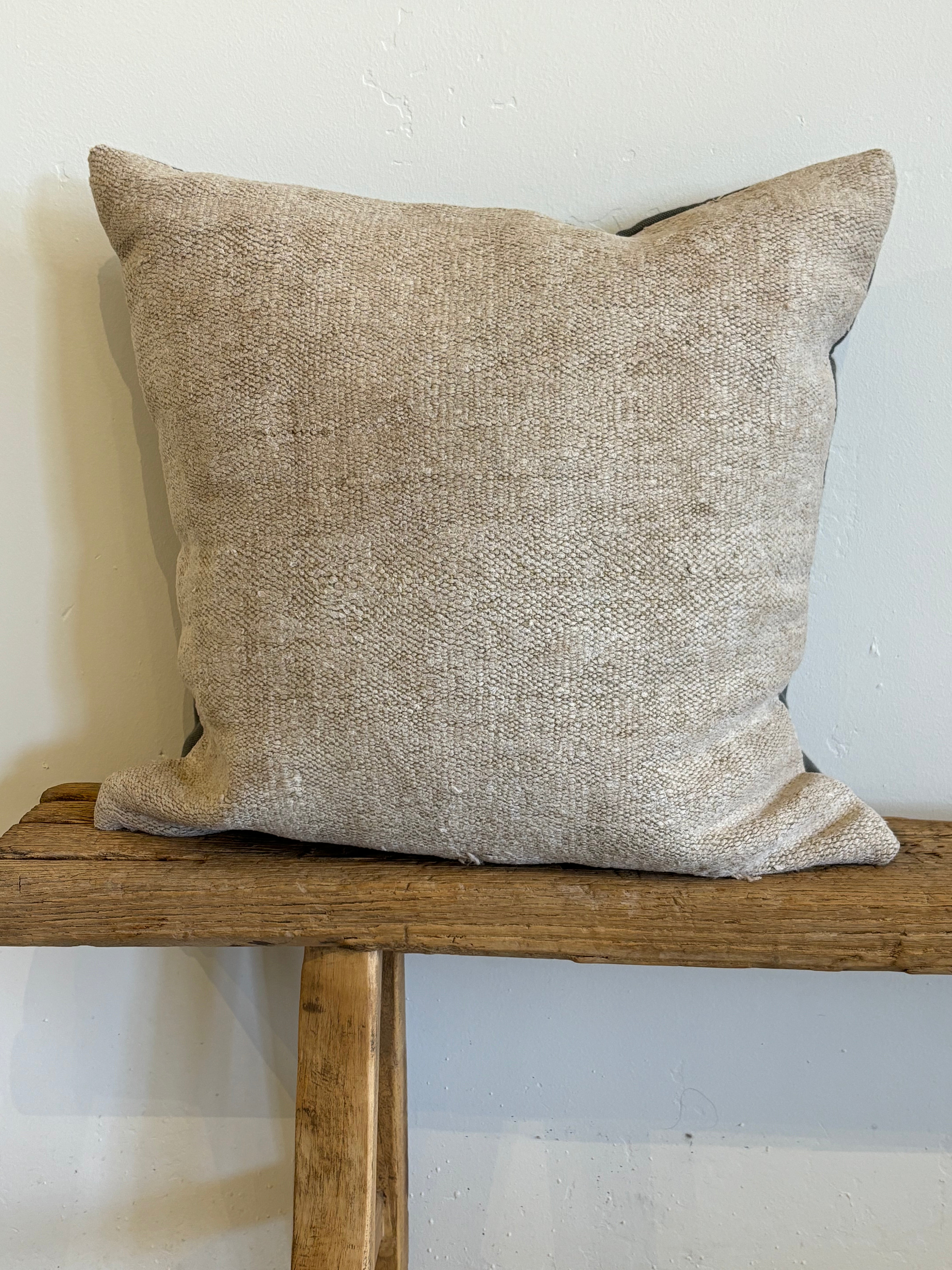 Turkish Throw Pillow Oat