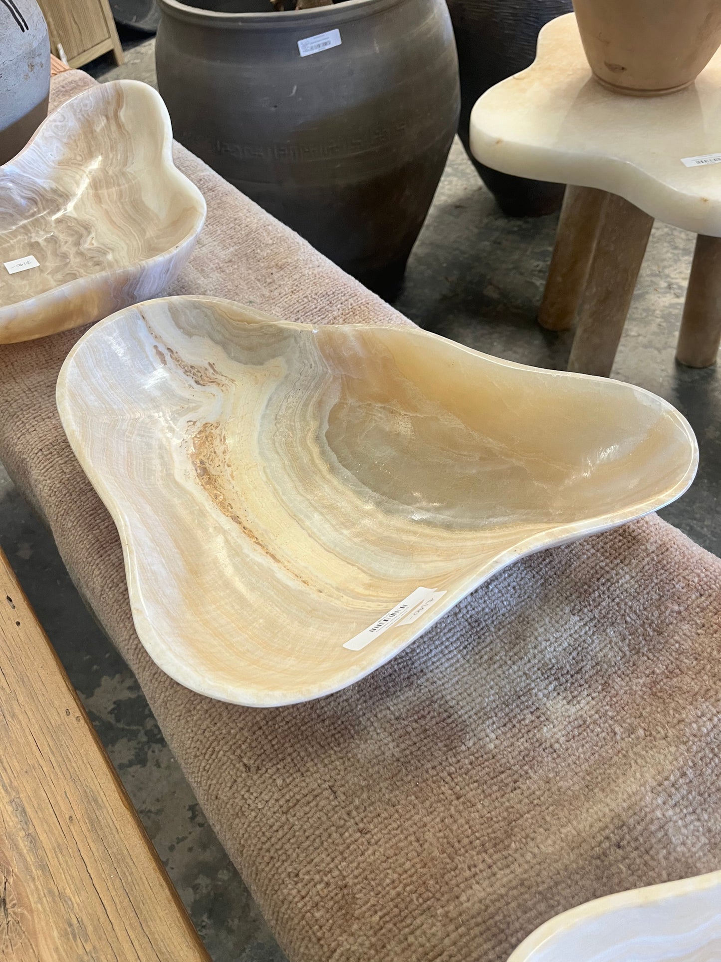 Onyx Wavy Bowls