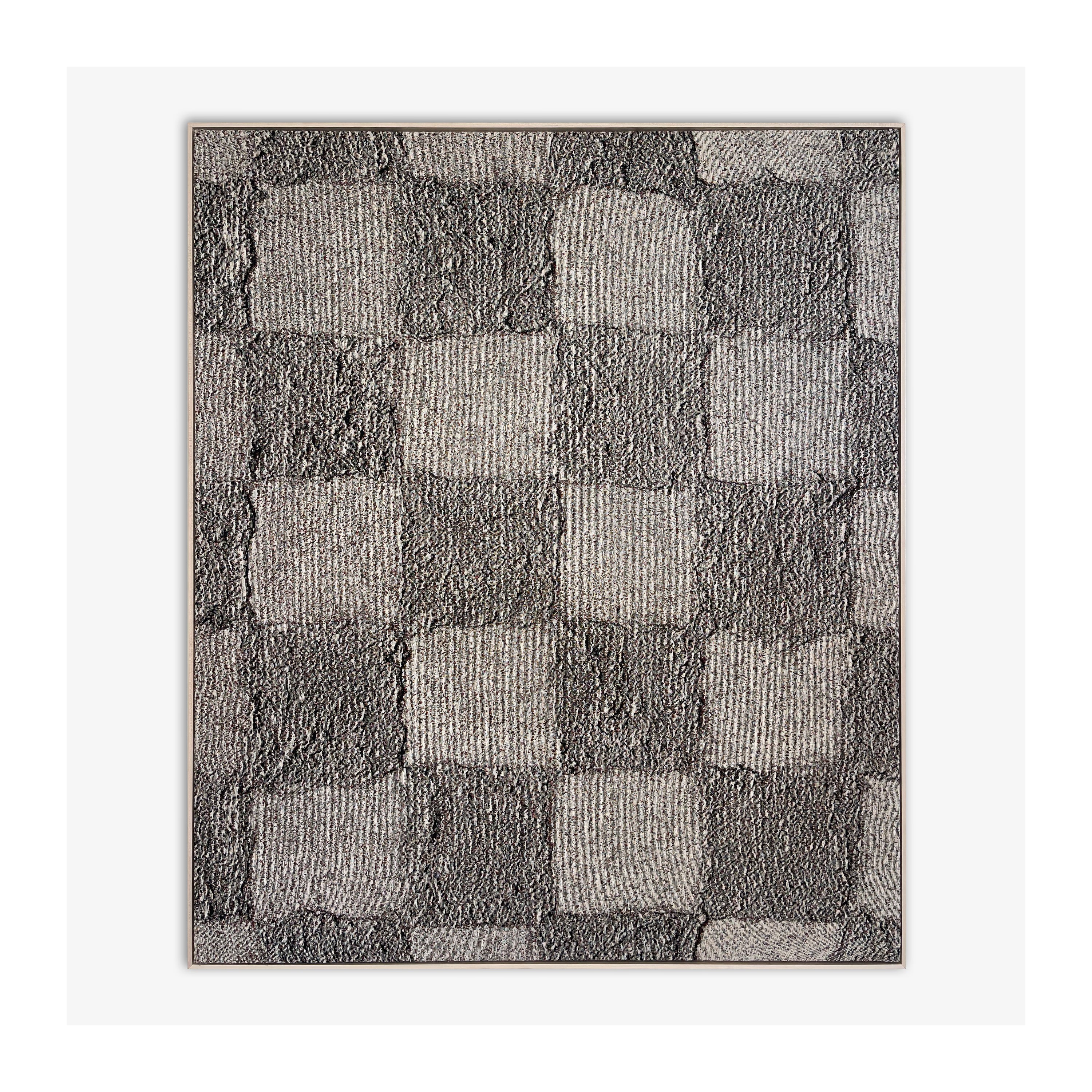 Checkers Mirage Framed Woven