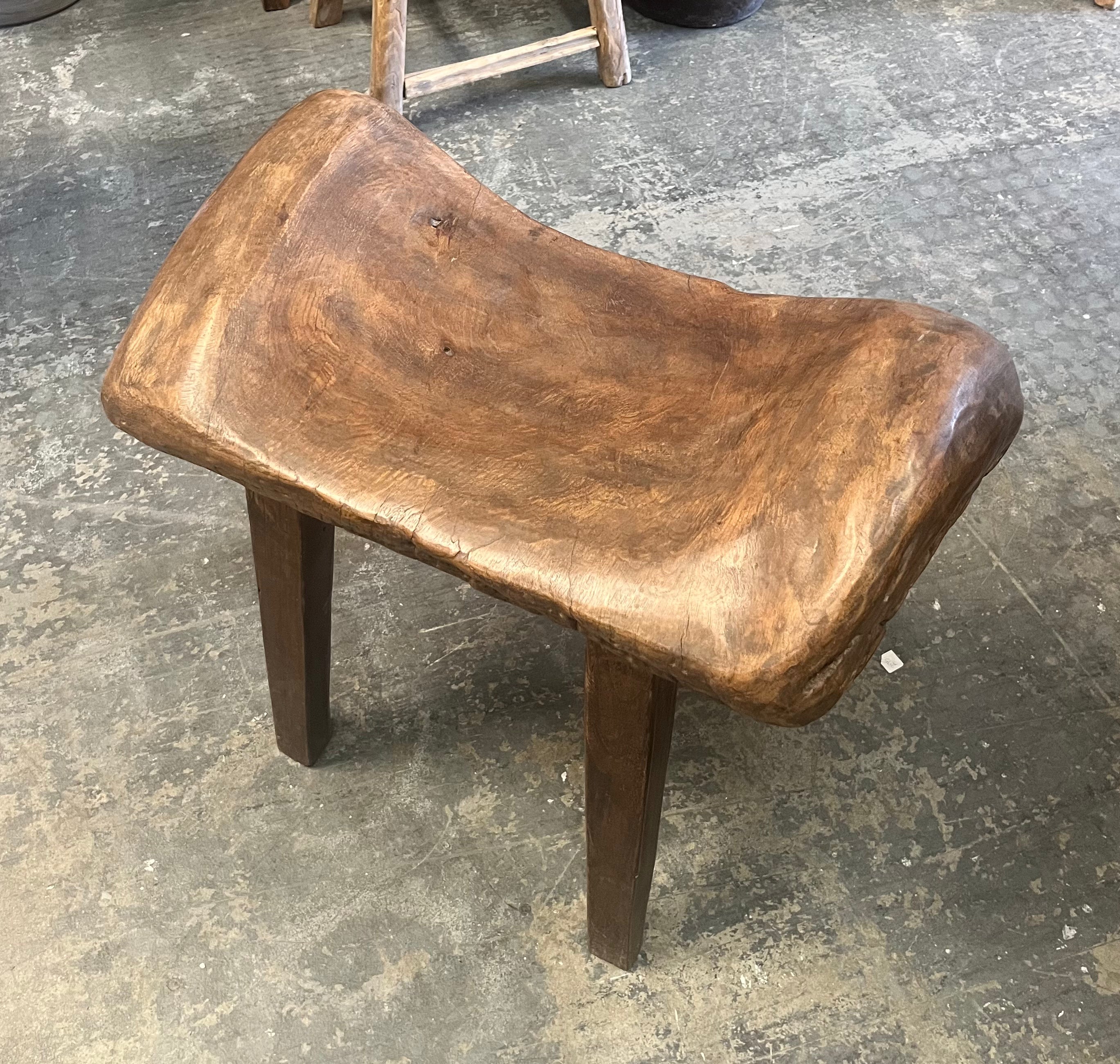 Antique Saddle Stool (In Store Pickup Only)