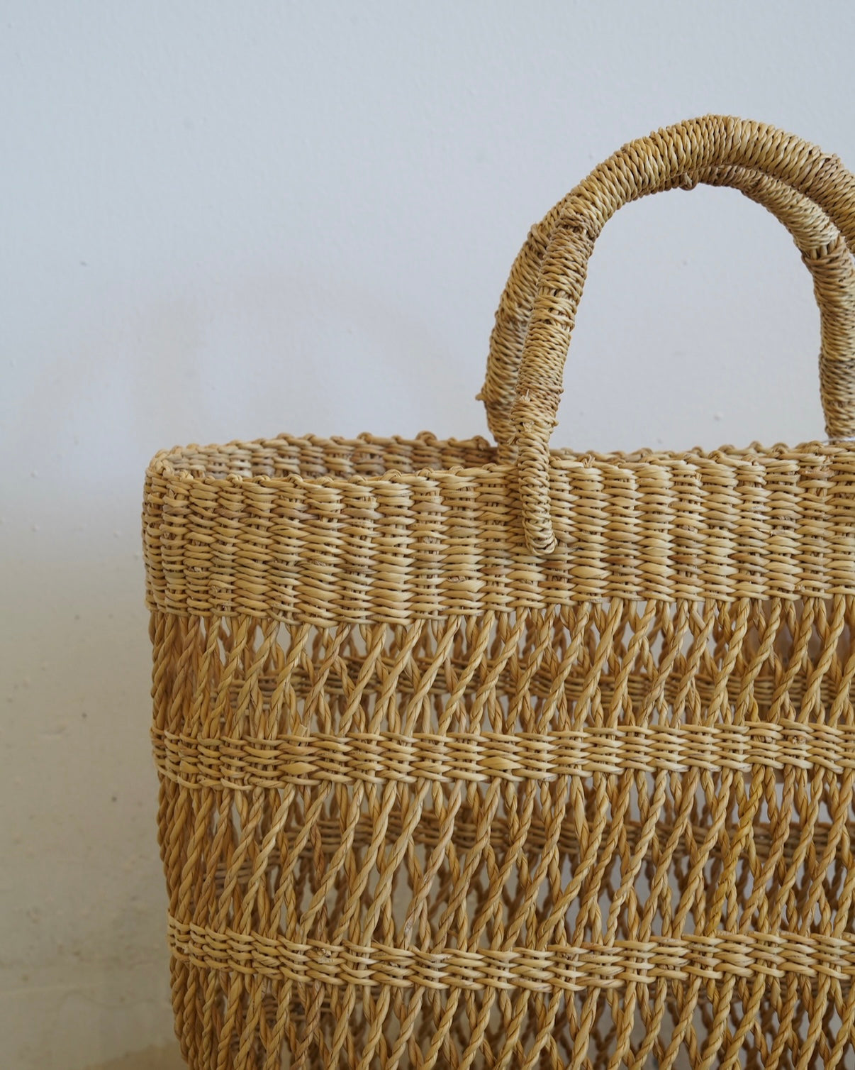 Open Weave Tote Large