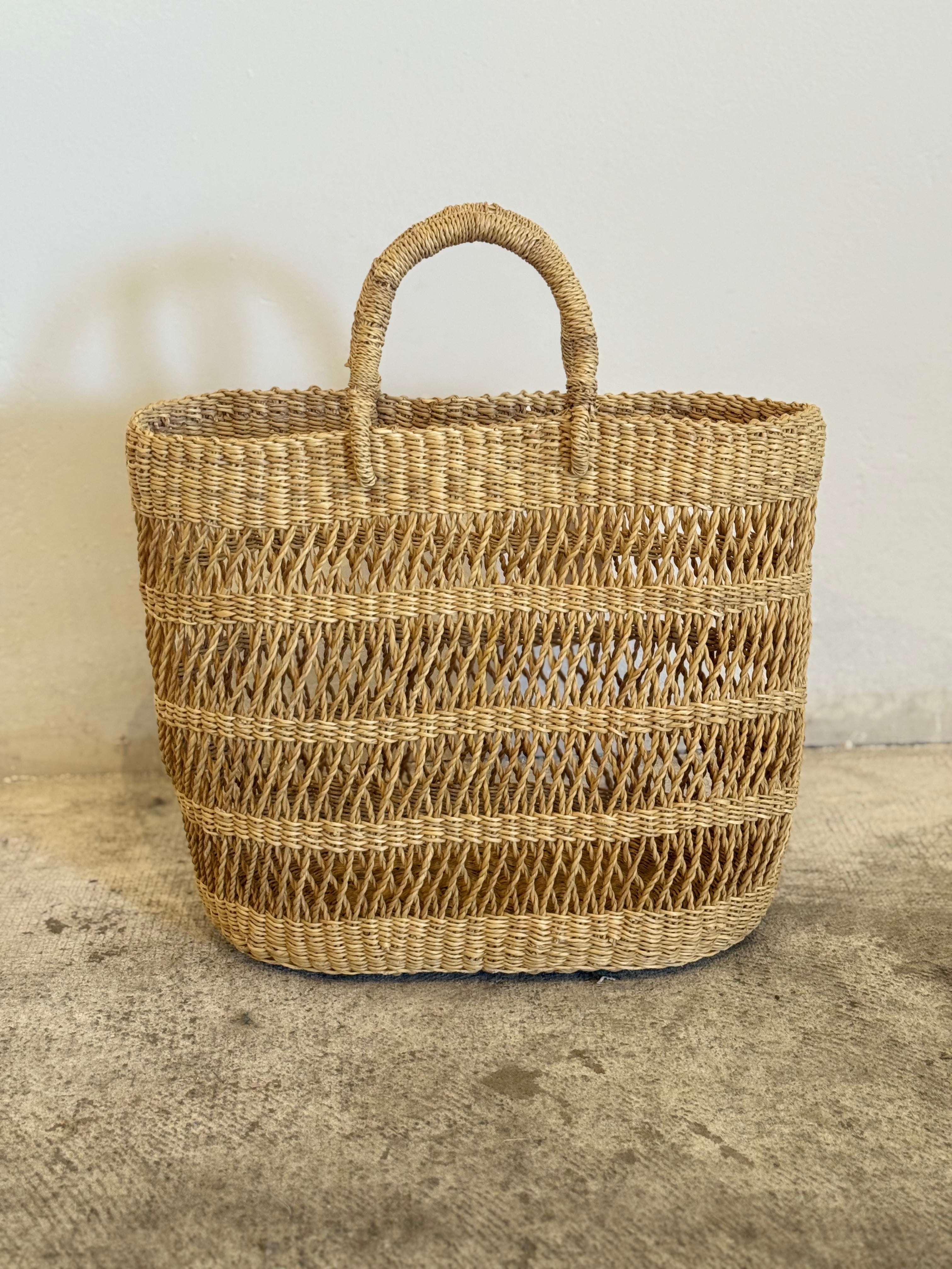 Open Weave Tote Small