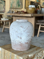 Indo washed terracotta pot 2