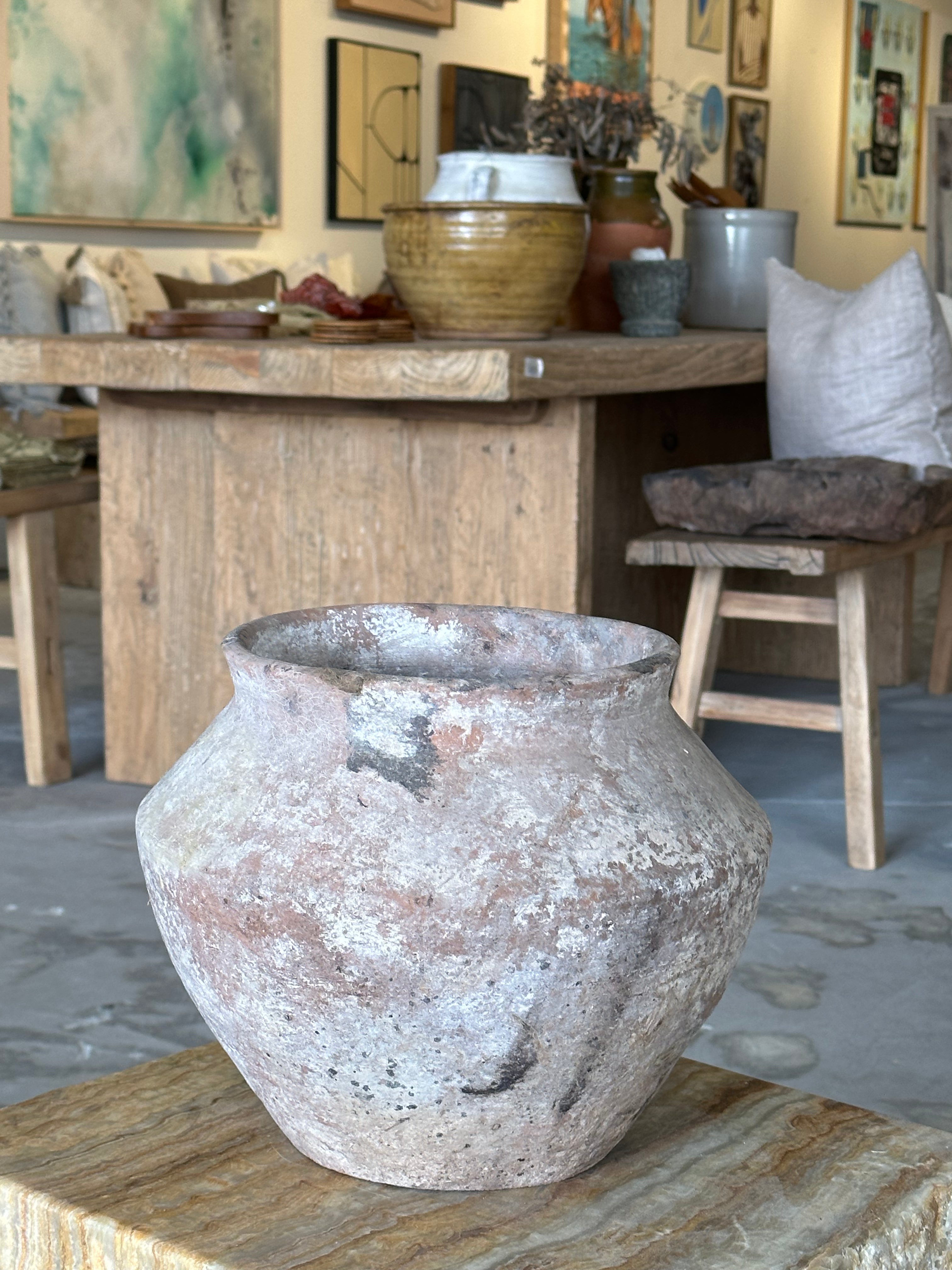Indo Washed Terracotta Pot 1
