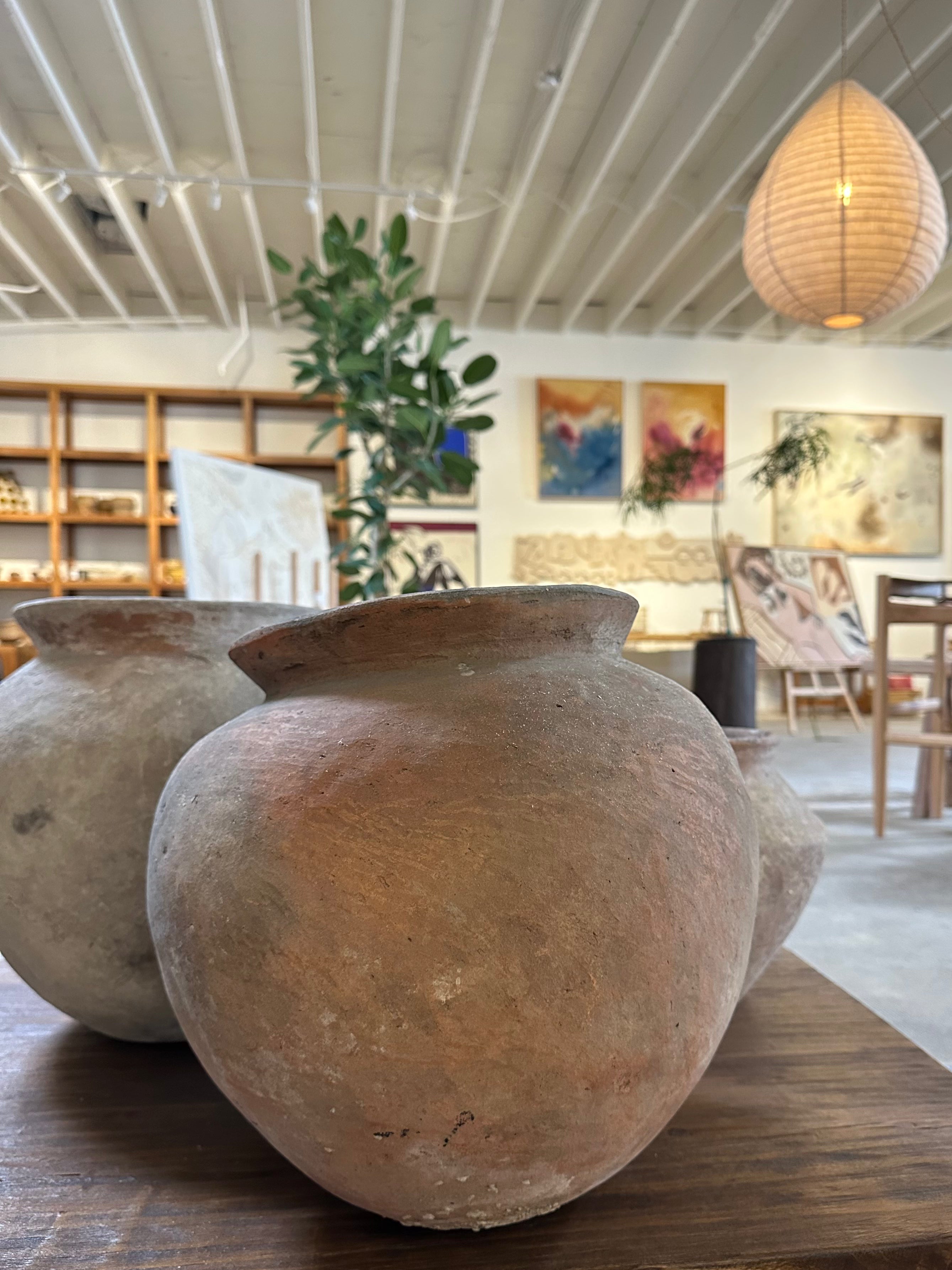 Round Vintage Pot