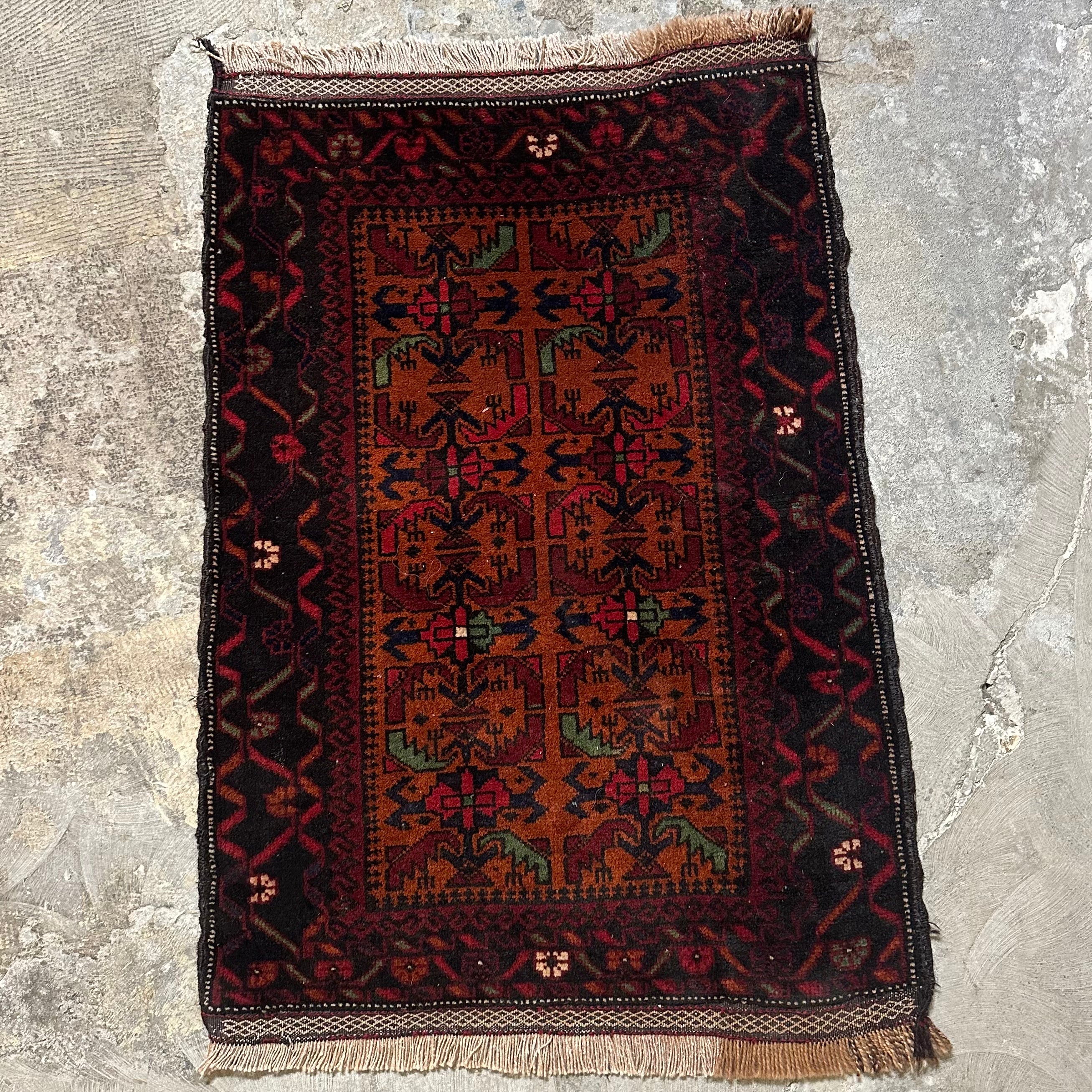 Baluch Vintage Mini Rug (High Pile Designs)