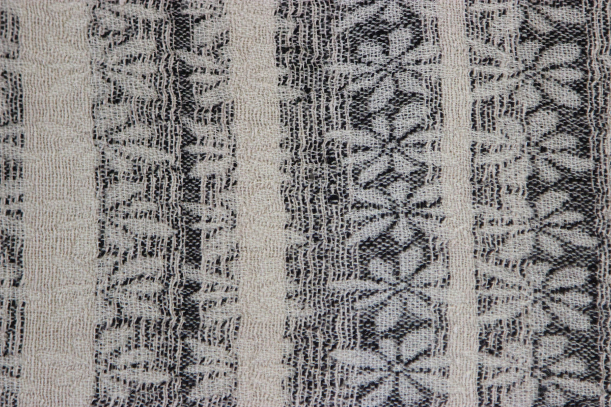 Diwan handwoven wool and tussar silk throw in Mendocino