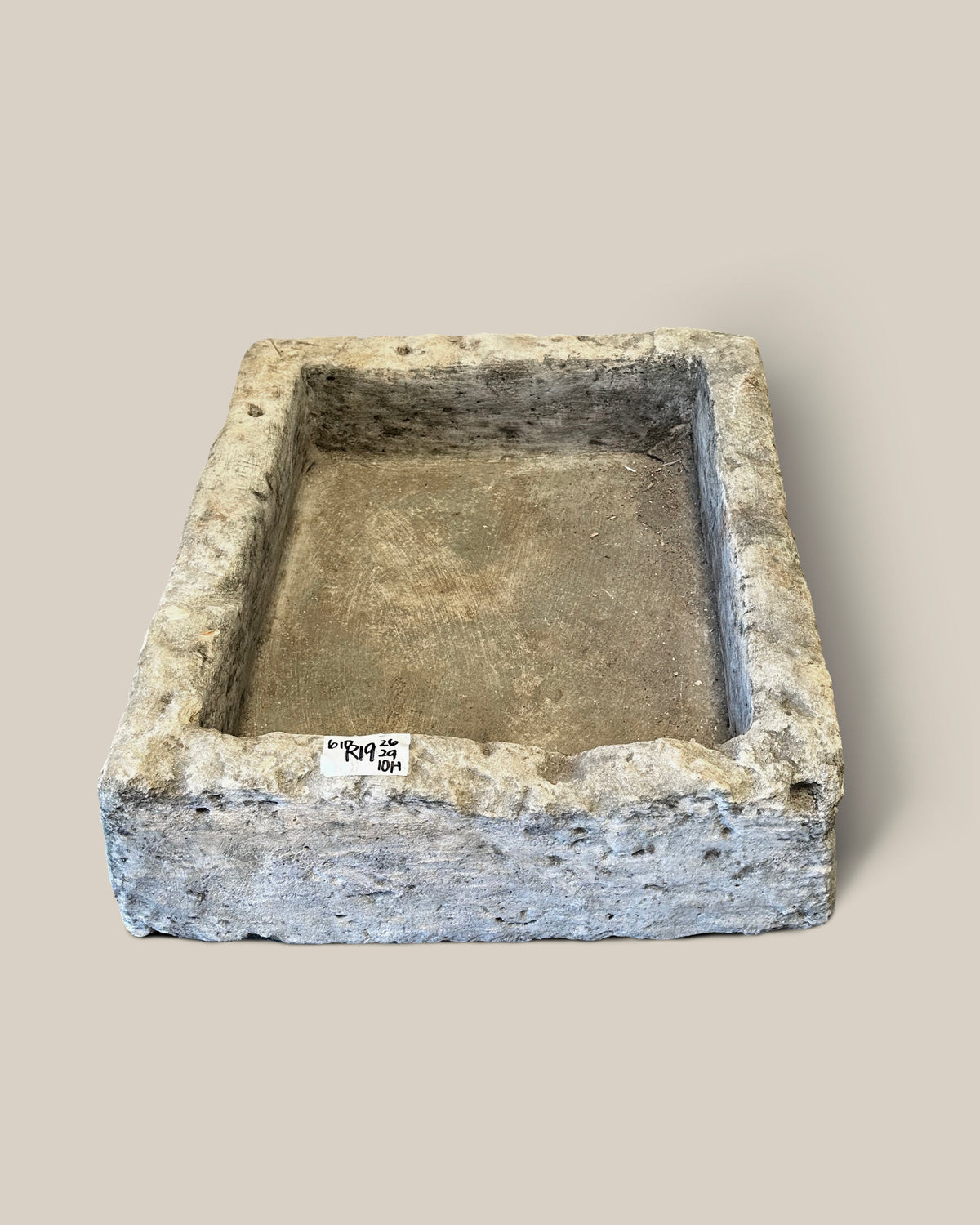 Limestone Trough R-19
