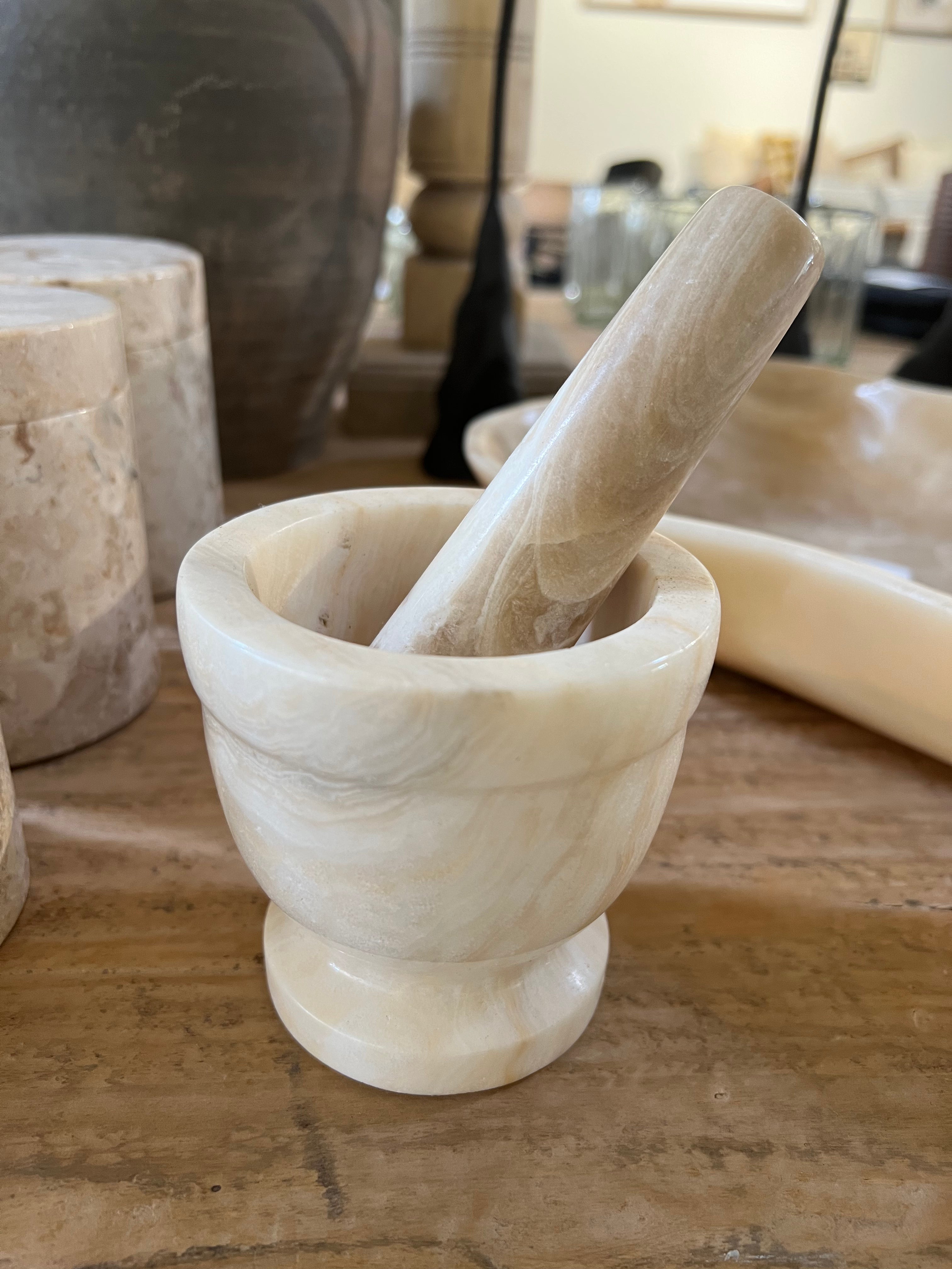 Onyx Mortar & Pestle