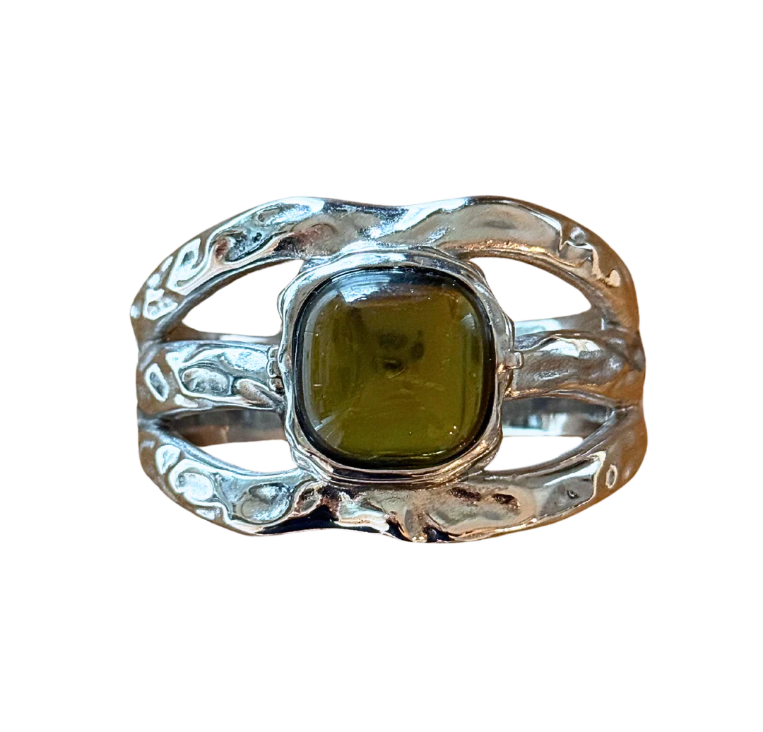 La Jolla Locket Bracelet Silver