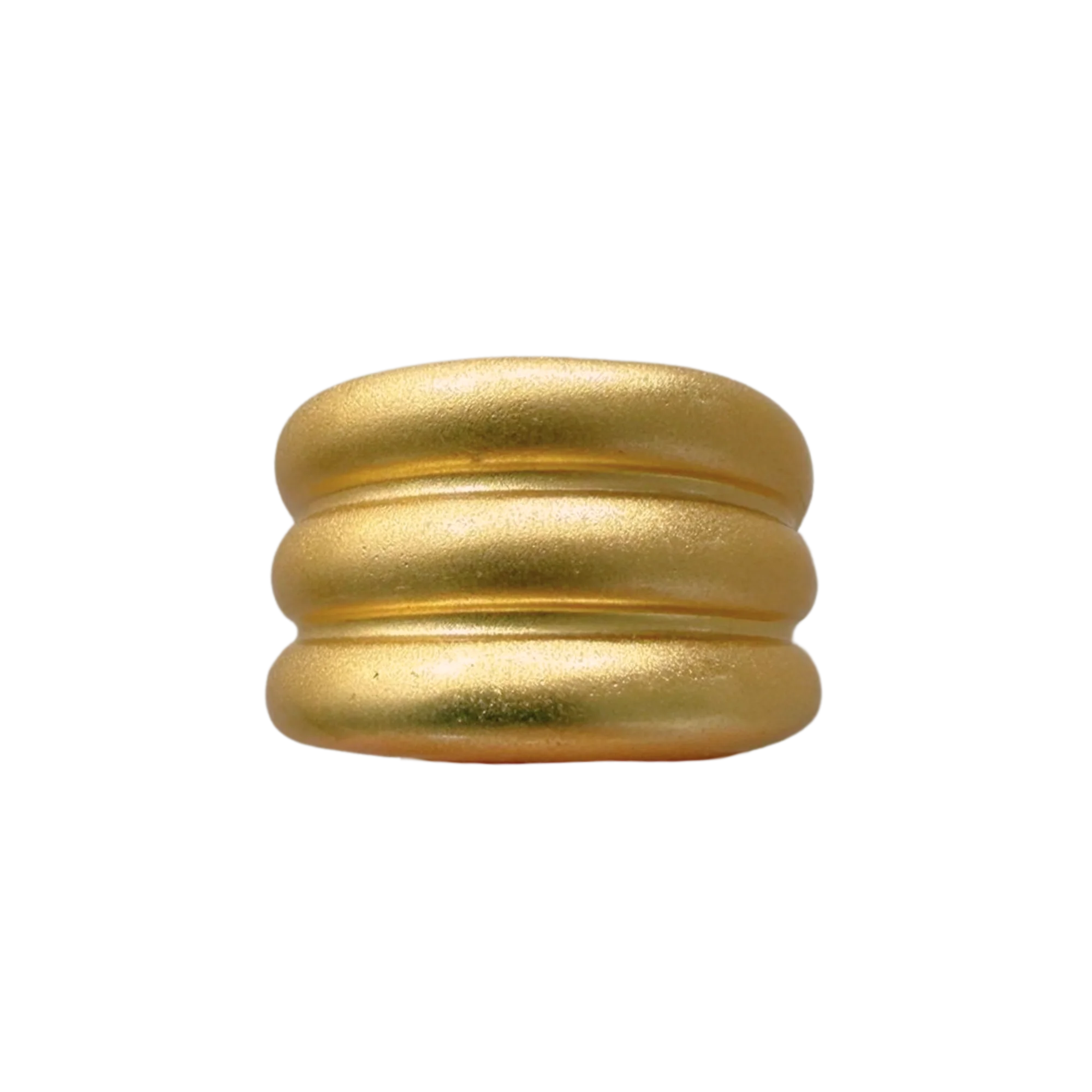 Menorca Lip Balm Ring Gold
