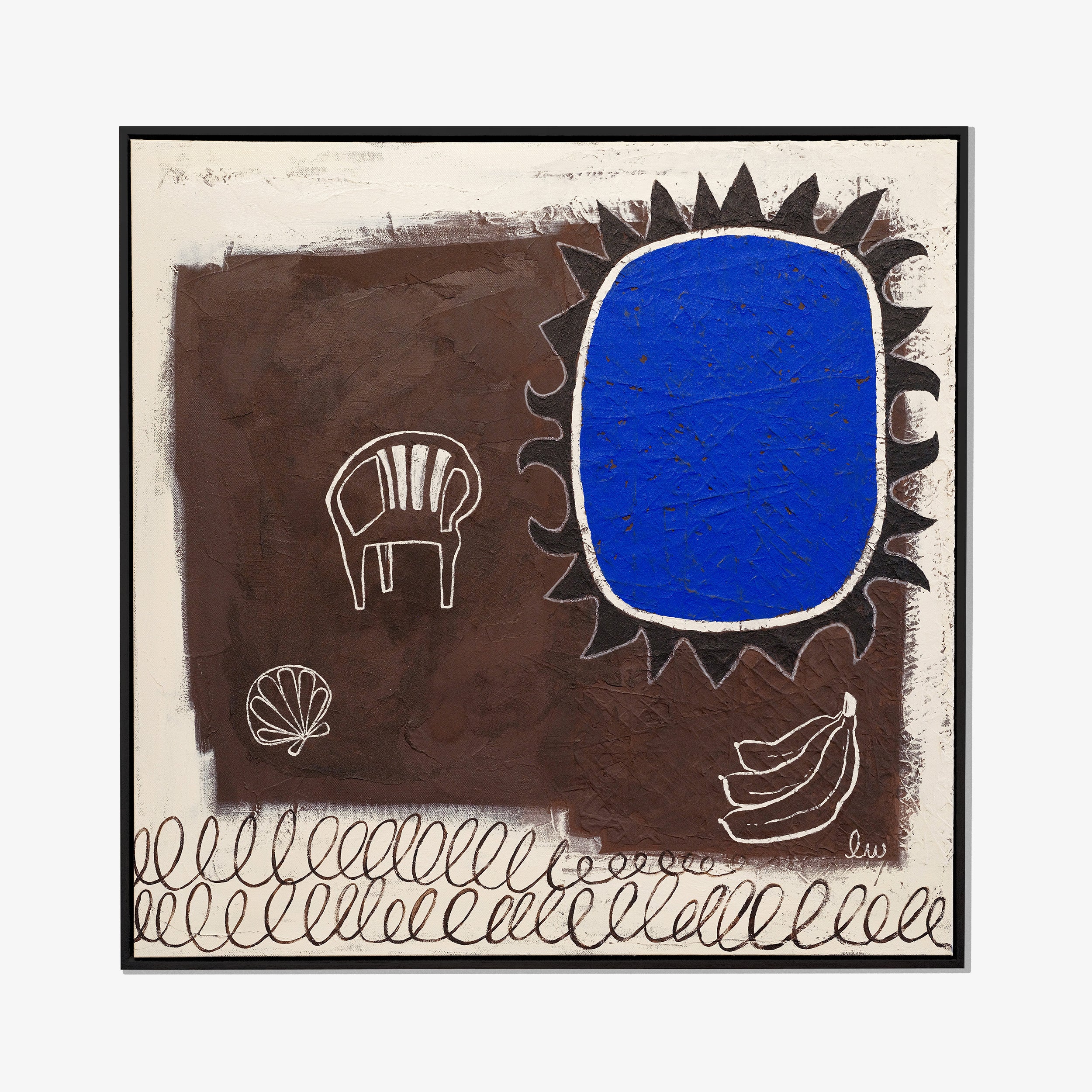 The Backyard  Framed Print