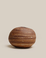 Red Rock Agateware Ceramic Vase
