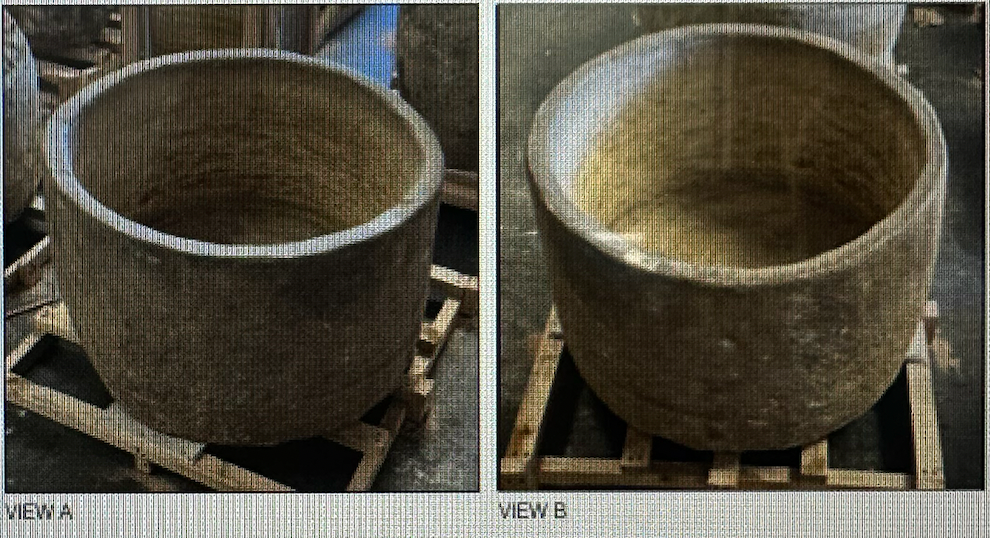 Round Limestone Trough (K)