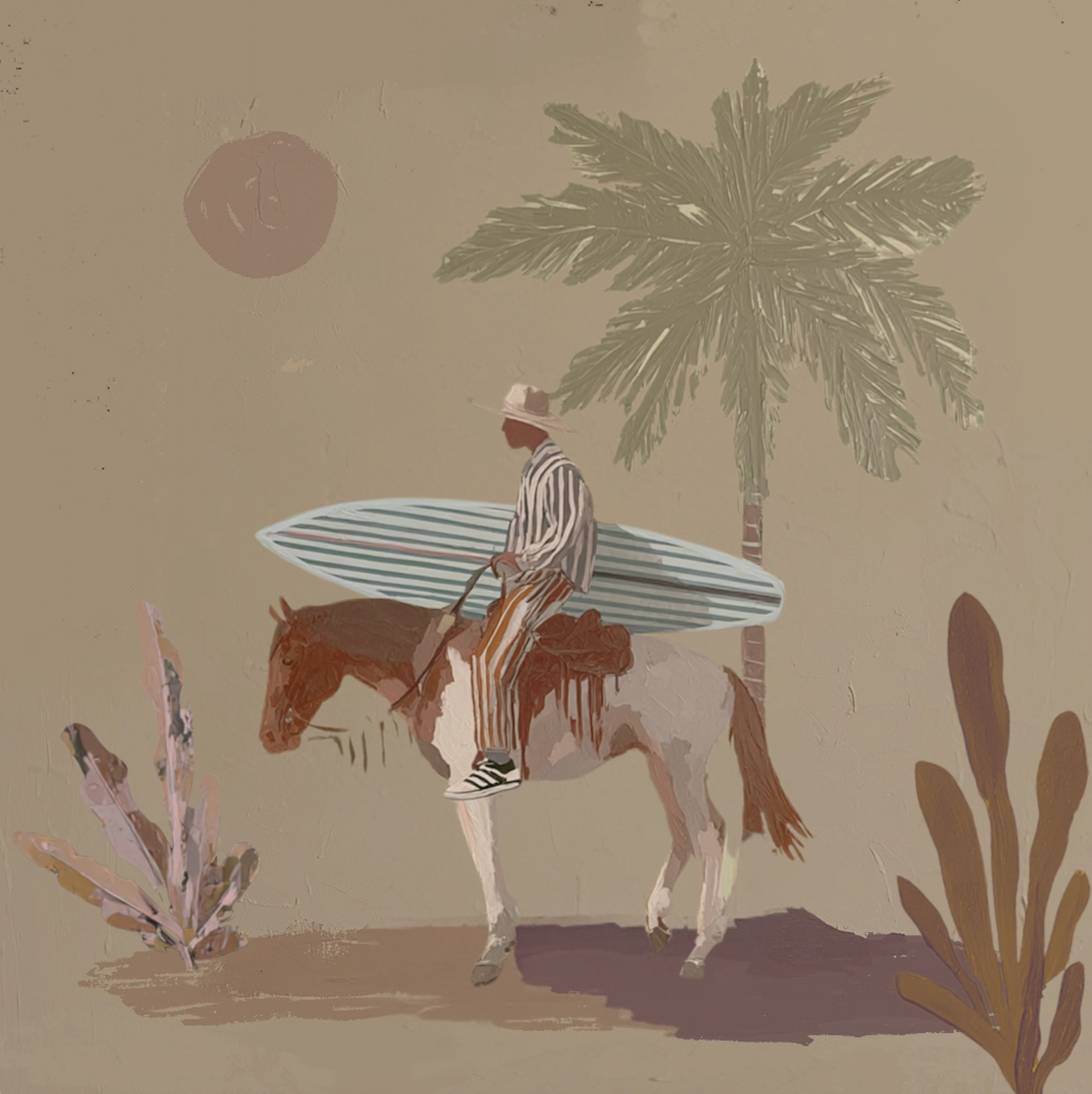 Sundown Surfer